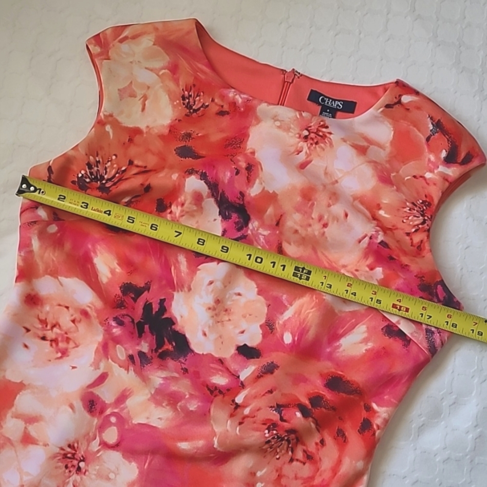 Chaps Floral Dress - Picture 5 of 9
